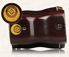 HuQiu Premium Dalbergia (Large Leaf) Rosewood Professional Erhu (Gold Seal) 5133 – Expert-Level Two-String Chinese Violin Fiddle
