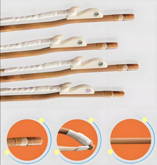 Wan Qixing Premium Erhu Bow – Wild Purple Bamboo with Mongolian White Horsehair