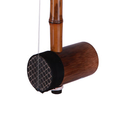 YueHai Model 701BE Jinghu (Erhuang Tuning) – Grade 1 Spotted Bamboo with East African Rosewood Pegs