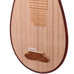 YueHai Pipa 9116-A – Premium Zambian Rosewood Chinese Lute with Cloud Motif Inlay