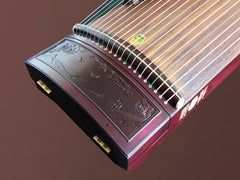 Dunhuang 9DH698FF "Glory of China" Guzheng – 163cm Zither with Intricate Shallow Relief Carving, Premium Materials, and Clear Tone