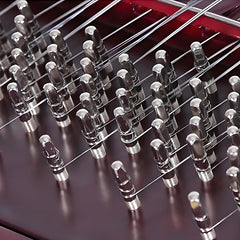 Xinghai 8671KY Professional Yangqin – Maple Wood Chinese Hammered Dulcimer 402 Model with Stand & Accessories