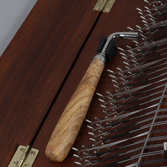 YueHai 623-A Yangqin – Premium Large-Leaf Red Sandalwood, Model 402 Professional Dulcimer