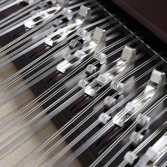 YueHai 621S-A Professional Yangqin – Rosewood Finish, Elegant Flat Panel, Model 402