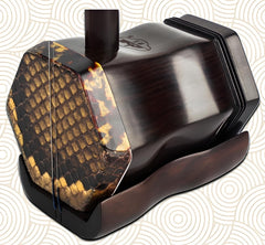 HuQiu Premium Old Rosewood Erhu 5148 (Gold Seal) – Expert Sound Quality Certification by Song Fei