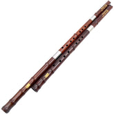 Professional Rosewood Xiao Flute | YueJiang Handcrafted Zitan Xiao for Performers, Teachers & Learners