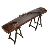 Hand-Carved Nanmu Wood Guzheng (163cm) - Professional Instrument for All Skill Levels: Beginner, Intermediate, Senior, Children, and Adults