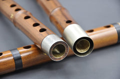 Professional Flute C key Dizi for Beginners with Free Membrane & Glue Set Traditional Chinese red sandalwood Instrument (C KEY)