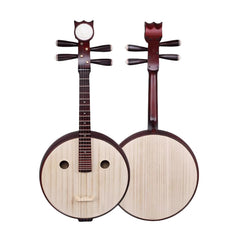 Yuehai Zhongruan 511 – Select Paulownia Top, Handmade Beginner Zhongruan, Transparent Bright Tone