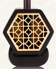 HuQiu Premium Old Rosewood Erhu 5147 (Gold Seal) – Expert Sound Quality Certification by Yu Hongmei