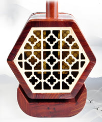 Huqiu Professional Red Sandalwood Erhu (5118) – Premium Chinese 2-String Violin Fiddle