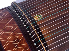 Dunhuang 9DH695OOE "Timeless Moments" Guzheng – 163cm Zither with "Romantic Sakura" Design, Premium Indonesian Rosewood, and Excellent Tone
