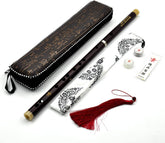 Chinese Flute Dizi for Beginners Traditional Chinese Instrument with Free Membrane & Glue Set