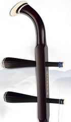 HuQiu Old Rosewood Professional Erhu "Er Quan二泉" (Gold Seal) 5141 – Expert-Level Two-String Chinese Violin Fiddle