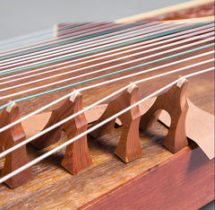 Dunhuang Guzheng Tianzhen Yuanyun 694T "Calligraphy" – 163cm Zither with Carved Craft, Clear and Cool Tone