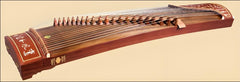 Dunhuang Guzheng Tianzhen Yuanyun 694T "Calligraphy" – 163cm Zither with Carved Craft, Clear and Cool Tone