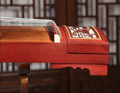 Dunhuang Guzheng 694DQ "Double Cranes Facing the Sun" – 163cm Zither with Mother-of-Pearl Inlay, Bright and Transparent Tone