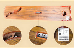 Dunhuang Guzheng 694OOX "Natural Authentic" – Lightweight and Portable Travel Zither with Rich, Transparent Tone