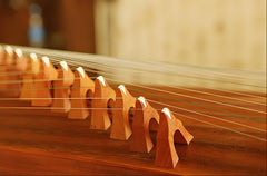 Dunhuang Guzheng 694KK "Bamboo Window Night Talk" – Premium Zither with Transparent, Bright Sound for Beginners and Professionals