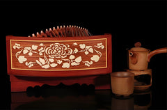 Dunhuang Guzheng 694TT "Pure Melody" – Premium Zither with Bone Inlay for Exceptional Bright and Delicate Sound