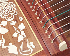 Dunhuang Guzheng 694TT "Pure Melody" – Premium Zither with Bone Inlay for Exceptional Bright and Delicate Sound