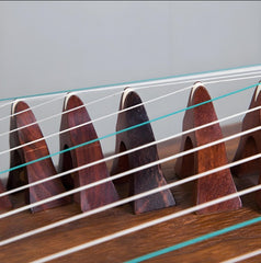 Dunhuang Guzheng 695D "Meizhuang Melody" – Premium Carved Zither with Bright and Expressive Tone