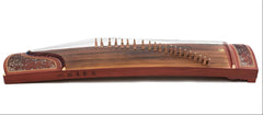 Dunhuang Guzheng 694FFW "Lotus Dew Fragrance" – Premium Carved Zither with High Brightness and Rich Expressive Tone