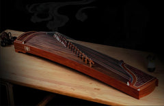 Dunhuang Guzheng 694FFW "Lotus Dew Fragrance" – Premium Carved Zither with High Brightness and Rich Expressive Tone