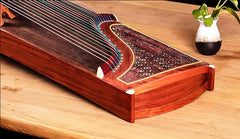 Dunhuang Guzheng 694FFW "Lotus Dew Fragrance" – Premium Carved Zither with High Brightness and Rich Expressive Tone