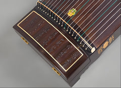 Dunhuang Guzheng 695FF "Jade Shadow Forever" (Bamboo Scroll) – Premium Zither with High Brightness and Rich Expressive Tone