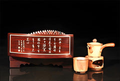 Dunhuang Guzheng 695T "Pure Essence of Innocence" (Peony) – Bone Carving, High-Quality Zither with Bright Highs, Rich Mids, and Powerful Lows