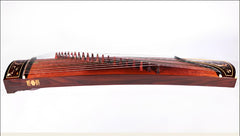 Dunhuang Guzheng 695LCC "Flying Celestial Dance" – Impressive Pyrography Craft, Bright Transparent Tone, Premium Indonesian Black Rosewood