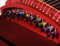 Dunhuang Guzheng 695LCC "Flying Celestial Dance" – Impressive Pyrography Craft, Bright Transparent Tone, Premium Indonesian Black Rosewood