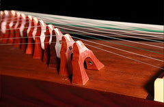 Dunhuang Guzheng 698T "Tian Zhen Yuan Yun (Calligraphy)" – Premium Bone Inlay Craft, Crisp High Tones, Full Midrange, Ideal for Performances