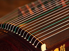 Dunhuang Guzheng 698T "Tian Zhen Yuan Yun (Calligraphy)" – Premium Bone Inlay Craft, Crisp High Tones, Full Midrange, Ideal for Performances