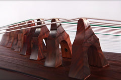 Dunhuang 698J "Baochai Pudian" Guzheng - Crafted with Silver Inlay