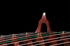 Dunhuang 698ZZZ "Pastoral Symphony" Guzheng – Premium Handcrafted Wooden Relief, Redwood Frame