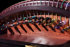 Dunhuang 698J-GF "Guifei Xi Ying" Guzheng - Handcrafted with Silver Thread Inlay