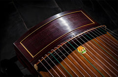 Dunhuang 698J-GF "Guifei Xi Ying" Guzheng - Handcrafted with Silver Thread Inlay