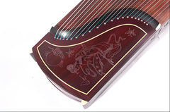 Dunhuang 698J "Baochai Pudian" Guzheng - Crafted with Silver Inlay