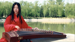Dunhuang 698J "Baochai Pudian" Guzheng - Crafted with Silver Inlay