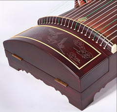 Dunhuang 698J "Baochai Pudian" Guzheng - Crafted with Silver Inlay