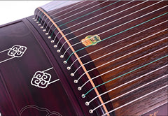 Dunhuang 9DH698JT "Fu Yun Man Man" Guzheng - Silver Wire Inlay Craftsmanship