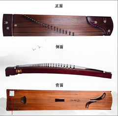 Dunhuang 9DH698JT "Fu Yun Man Man" Guzheng - Silver Wire Inlay Craftsmanship
