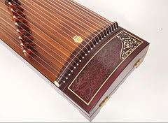 Dunhuang Guzheng 698JM - Dreamlike Blossoms (繁花如梦) - Intricate Carved Inlay, Clear and Responsive Tone