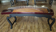 Dunhuang Guzheng 698JM - Dreamlike Blossoms (繁花如梦) - Intricate Carved Inlay, Clear and Responsive Tone