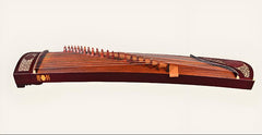 Dunhuang Guzheng 698MJ-Q - Window to the Sky (轩窗问语) - Intricate Hollow Carved Inlay, Bright and Resonant Tone