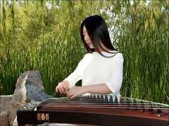 Dunhuang Guzheng 695LDDD - Zhen Cang Yi Yun (正仓遗韵) - Exquisite Inlay, Rich and Delicate Tone