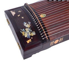 Dunhuang Guzheng 695OOO - Radiant Cherry Blossom (烂漫樱花) with Colorful Inlay
