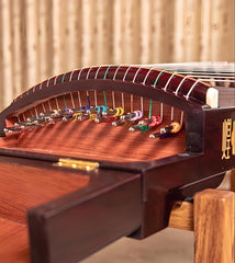 Dunhuang Guzheng 8698OEEE-Y (One Leaf Knows Autumn) - 2018 Dunhuang Cup Silver Award Winner